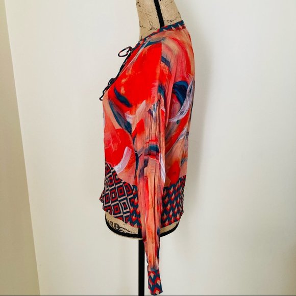 Anthropologie Bl-nk London Siena Peasant Blouse - Picture 7 of 15